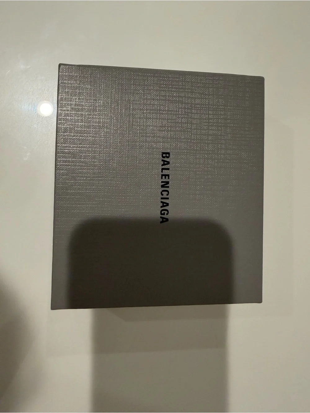 Balenciaga Black and White Diagonal Logo Bi-Fold Wallet
